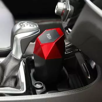 For Automotive Car Home Bedroom Office Leak-proof Auto Trash Bin Car Trash Can Mini Garbage Bin Portable Car Dustbin with Lid чёрный