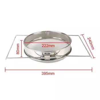 For Beekeeping Special Tools Garden Supplies Beekeeping Net Impurity Filter Stainless Steel Honey filter Double sieve strainer