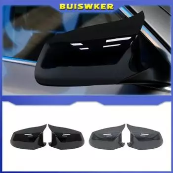 For BMW 5 Series F10 F11 Wing Side Mirror Cover Caps Gloss Black 2010-2013