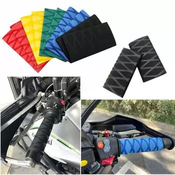 For BMW R1250GS Adventure R1200GS LC F800GS F850GS Motorcycle Heat Shrinkable Non-Slip Handle Rubber Sleeve Handlebar Covers