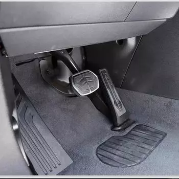 For BMW X1 U11 iX1 2024 2024 2025 Car Foot Pedals Rest Brake Accelerator Alloy Tray Stainless Steel Pads Interior Part Acessorie