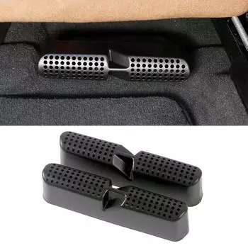 Для BMW X5 G05 2018-2024 Под сиденьем Пол Задний обогреватель кондиционера Воздуховод Воздуховод Крышка вентиляционного отверстия Решетка Крышка Отделка