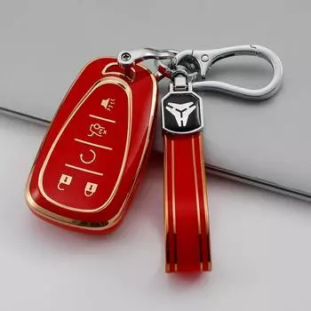 Для Chevrolet Chevy Malibu Camaro Cruze Traverse Sonic Volt Bolt Equinox 4/5 кнопок чехол для автомобильного ключа чехол-брелок для ключей