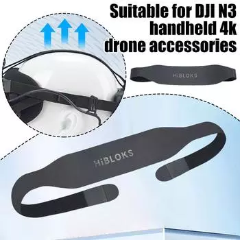 For DJI N3 Glasses Easy Protective Headwear Comfortable Wear Accessories Drone Relief Pressure D9Y4 Black-1 pcs