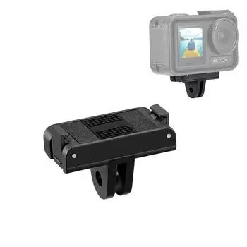 Для DJI Osmo Action 4/3 PULUZ Magnetic Quick Release Base Expansion Mount (черный) чёрный