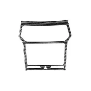 For Ford Explorer 2013-2019 Carbon Fiber GPS Navigation Panel Frame Cover Trim