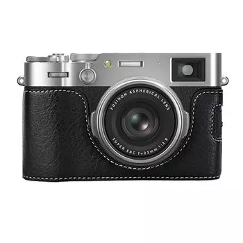 For Fujifilm X100VI BEADY FUJIFILM x100vi exclusive hand grip case PU leather leather hand grip black