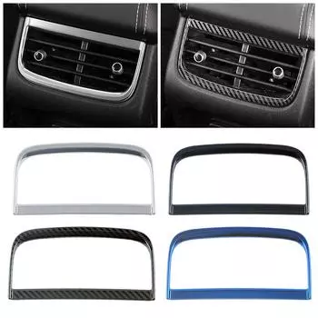 For GWM Tank 300 2024 2024 Interior Accessories Rear Seat AC Air Outlet Vent Frame Cover Trim Car Styling Stainless Steel Decor