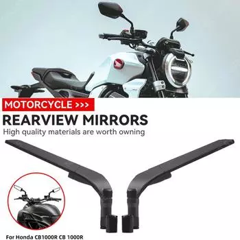 For Honda CB1000R CB 1000R Motorcycle Wind Wing Side Rearview Mirror Adjustable Rotating Motorbike Accessories