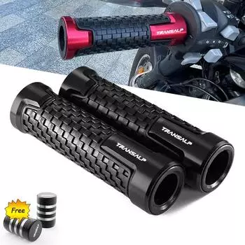 For Honda TRANSALP XL 600 650 700 V XL700V XL650V Motorcycle Accessories CNC Handlebar Grips Handle Grip Protector Handle bar