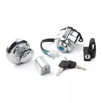 For Honda VT250 Shadow VLX VT 400 600 750 Ignition Switch Gas Cap Helmet Set