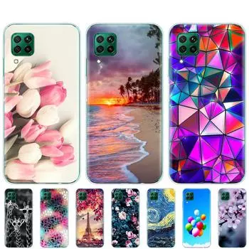 For Huawei P40 Lite Case 5G Soft Transparent TPU Silicon Phone Cover For Huawei P40 Lite 4G P40 Lite E Bumper Coque Back Huawei P40 Lite 5G