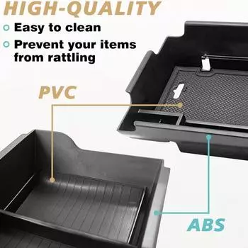 For Hyundai Ioniq 6 2025 2025 Lower Center Console Organizer Tray Ioniq 6 Upper Armrest Storage Box