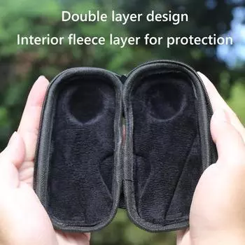 for Insta360 X4 Accessories Small Size Hard Shell Bag Lens Protective Cover Camera Body Mini Storage Bag светло-серый