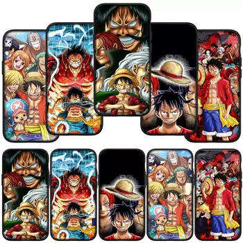 for iPhone 16 15 Xiaomi Redmi Note 13 12 11 Pro Max X 9 14 Plus XR Samsung Galaxy A15 S24 S23 Huawei OPPO Roronoa Zoro Cartoon Luffy Phone Case for Samsung Galaxy A32 5G болюс