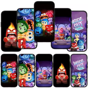 for iPhone 16 15 Xiaomi Redmi Note 13 12 11 Pro Max X 9 14 XR Samsung Galaxy A16 S24 S23 Plus A06 14C Huawei OPPO Anxiety Joy Inside Out 2 Phone Case for Samsung Galaxy M55 болюс