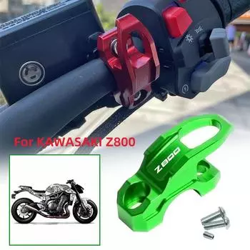 For Kawasaki Z 800 z800 2013-2016 with Z800 Motorcycle Brake Master Cylinder Bracket Bag Luggage Clamp Holder Helmet Hook оранжевый