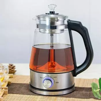 For Kettle Glass Water Kettle Smart Thermo Pot Coffee Water Boiler 220v Kitchen Appliances Tea Infuser серебряный