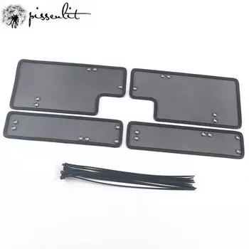 Для Kia KX3 2018 2020 сетка от насекомых из нержавеющей стали для автомобильного резервуара для воды, защитная сетка от комаров, аксессуары для разных вещей чёрный