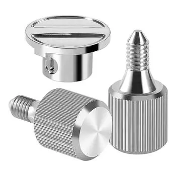 For Kitchenaid Stand Mixer Attachment Knob Thumb Screws & Cap Hub, Premium Stainless Steel, for Stable & Safe Operation CHINA