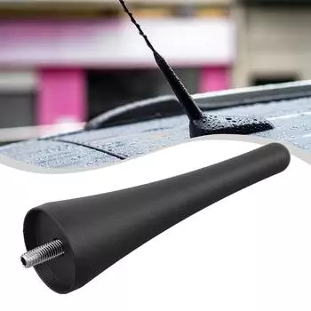 For Mazda For Miata Mast Radio Antenna Antenna Mast Radio Black 3 8x1 06 Inch 9 6x2 7cm Aluminum Black For Mazda CHINA