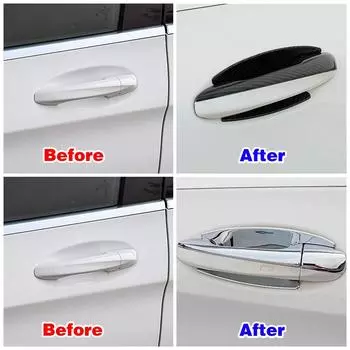 For Mercedes Benz A B C E CLA GLB GLC GLE GLS Class 2020 2024 Exterior Refit Car Door Handle Bowl Cover Modify Frame Trim