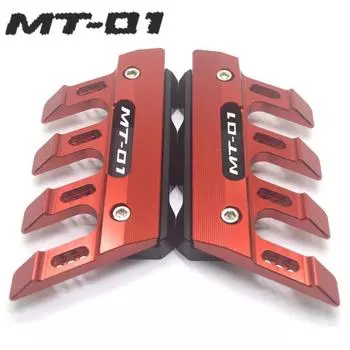 For MT01 MT-01 MT 01 Универсальный мотоциклетный брызговик, боковая защита, крепление, амортизатор, крышка переднего крыла, слайдер против падения чёрный