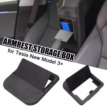 For New Highland 2024 Hidden Storage Box Press Armrest Box Stowing Tidying Privacy Storage Car Accessories чёрный