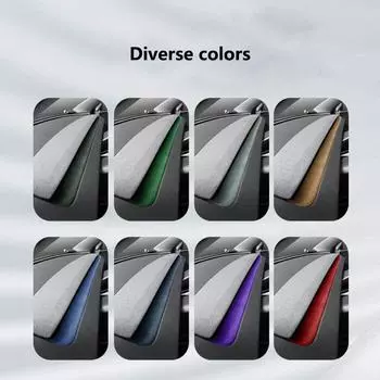 For New Model 3 + Highland 2025 Car Instrument Panel Decoration Plate Sticker Suede Protection Car Interior Accessories