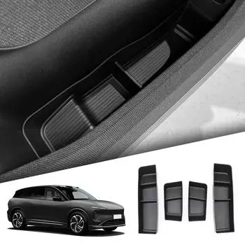 for NIO EL6 ES6 2025 2025 Door Side Storage Box TPE Front Rear Door Handle Organizer Tidying Car Accessories
