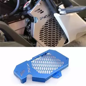 For PCX160 2025 jk05 kf47 PCX 160 2021-2024 Radiator Guard Motorcycle Radiator Guard Tank Protection Grille (Blue)