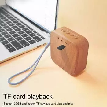 For Portable Speaker Bluetooth Speaker mini Box Wireless Outdoor FM Radio TF Card AUX loudspeaker music surround speake stereo music серый