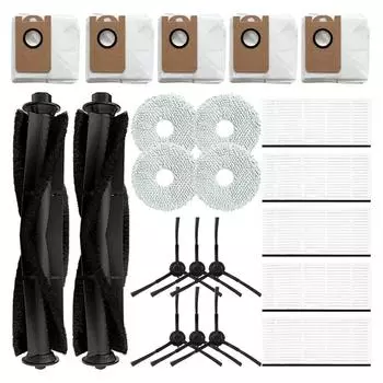 Для робота-пылесоса Proscenic M9 основная боковая щетка фильтр Hepa ткань для швабры пылесборники сменные запасные части CHINA