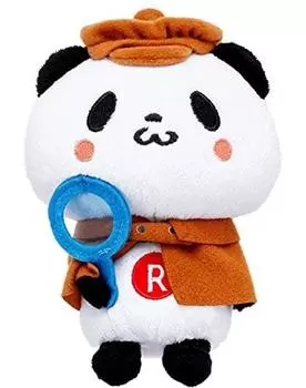 for Rakuten Panda Detective Plush Shopping Points Exchange Item [Not Sale] Toy, Panda,