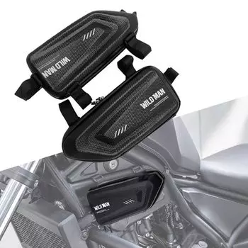 FOR REBEL500 Crossbar 250 Redel 250 Redel250 CMX300 cmx1100 Redel 1100 Bike Saddle Side Saddle Bag Tool Bag Triangle Bag Universal Side Bag 2017-2022