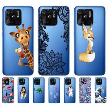 For Redmi 10C Case Silicon Back Cover For Xiaomi Redmi 10C Phone Case global 6.71inch Bumper Redmi10C Funda Tpu Soft Etui Bag Redmi 10C