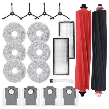 Для пылесоса Roborock Qrevo Master основная боковая щетка HEPA фильтр тряпка для швабры пылесборники запасные части CHINA