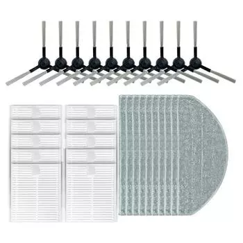 Для Roidmi EVE CC / SDJ12RM боковая щетка Hepa фильтр салфетки для швабры тряпка робот пылесос аксессуары запасная часть