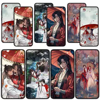 для Samsung Galaxy S24 S23 iPhone 15 14 Xiaomi Redmi Note 13 12 11 Pro Max X 8 7 9 10 XR OPPO Huawei Case Небесное официальное благословение Тянь Гуань Чи Фу for Redmi 13C 4G олений