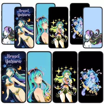 for Samsung Galaxy S24 S23 iPhone 15 14 Xiaomi Redmi Note 13 12 11 Pro Max X 8 7 9 10 XR OPPO 9C Huawei Phone Case Cute Urusei Yatsura Lum Anime Cover