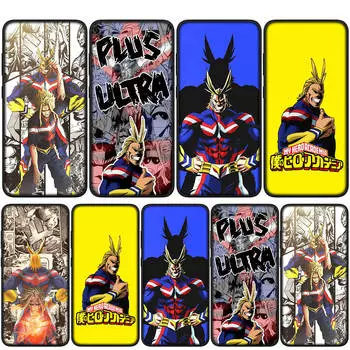 for Samsung Galaxy S24 S23 iPhone 15 14 Xiaomi Redmi Note 13 12 11 8 Plus 10 9 Pro Max X XR Phone Case My Hero Academia All Might OPPO Huawei Cover