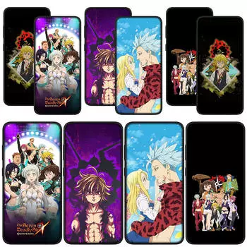 for Samsung Galaxy S24 S23 iPhone 15 14 Xiaomi Redmi Note 13 12 11 Pro Max X 8 7 9 10 XR A05 OPPO A15 Huawei Phone Case Meliodas Ban Seven Deadly Sins