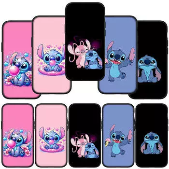 for Samsung Galaxy S24 S23 iPhone 15 14 Xiaomi Redmi Note 13 12 11 8 Plus 10 9 Pro Max X XR Phone Case Poster Lilo Comics Stitch OPPO A15 Huawei Cover