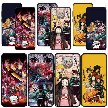 для Samsung Galaxy S24 S23 iPhone 15 14 Xiaomi Redmi Note 13 12 11 Pro Max X 8 7 9 10 XR 10 OPPO Чехол для телефона Huawei Убийца демонов Камадо Танджиро Незуко for Samsung Galaxy A30 болюс