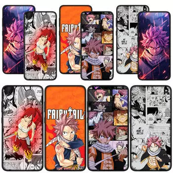 for Samsung Galaxy S24 S23 iPhone 15 14 Xiaomi Redmi Note 13 12 11 Pro Max X 8 7 9 10 XR OPPO Huawei Phone Case Natsu Dragneel Lovely Fairy Tail Cover