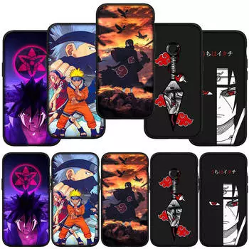 для Samsung Galaxy S24 S23 iPhone 16 15 14 Xiaomi Redmi Note 13 12 11 10 8 Plus 9 Pro Max X XR A06 чехол для телефона Itachi Uchiha Akatsuki OPPO Huawei чехол for Samsung Galaxy A55 5G аэро