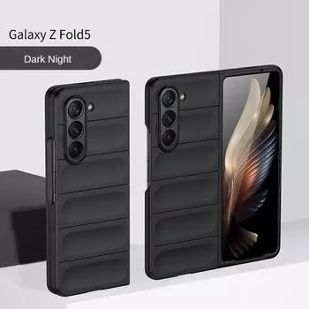 Для Samsung Galaxy Z Fold 5 4 3 чехол цветной ультратонкий матовый складной противоударный защитный жесткий чехол аксессуары for Galaxy Z Fold 5