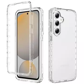 for Samsung S25 Transparent Cell Phone Case for Samsung Galaxy S25 Ultra S23 S24 FE S22 S21 Plus 5G Cover for Galaxy S25 чистый