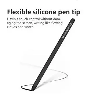 For Samsung Z Fold 2 3 4 Creative Internal and External Screen Capacitive Pen Silicone Tip Stylus For Samsung S21 S22 Plus чёрный