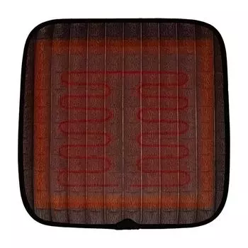 For SUV RV Truck Heating Car Seat Cushion Winter SUV Heating Seat Cushion Fast Heating Car Seat Pad For Convertible Car RV black